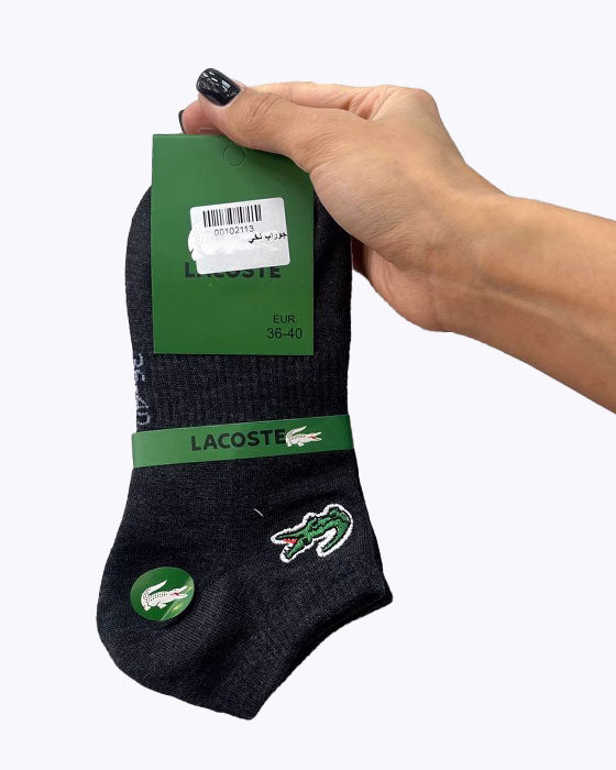 جوراب مچی نخی زنانه LACOSTE